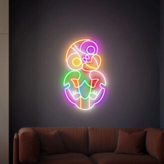 Brighten Your Space: Macaw Led Neon Sign for Bedroom Decor, Animal Lover Gifts, and Stunning Wall Decor for Office, Store, Bar, or Wedding Celebrations.