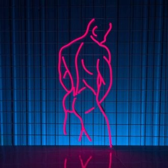 Verbessern Sie die Dekoration Ihrer Bar, Ihres Clubs oder Junggesellenpads mit dem Bikini Man Naked Led Neon Schild - Perfekt für Partys, Hochzeiten und lebendige Wohnakzente.
