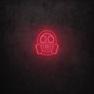 Gas Mask LED Neon Sign