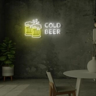 Customize Cold Beer LED Sign