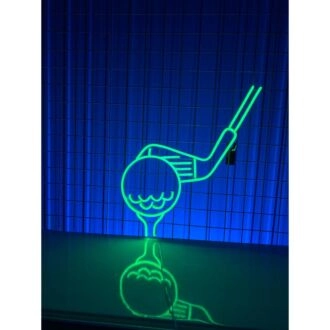 Beleuchten Sie Ihren Golfclub, Laden oder Ihr Zuhause mit vielseitigen Golf-LED-Neonlicht – Perfekt für Stadien, Partys und sportliche Hochzeiten.