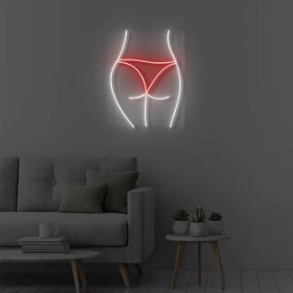 Red Panties LED Sign