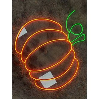 Pumpkin Season Led Neon Sign Hello Fall Neon Led Sign Thanksgiving Bedroom Deco