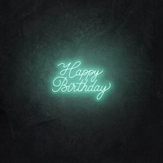 Happy Birthday V1 LED Neon Sign