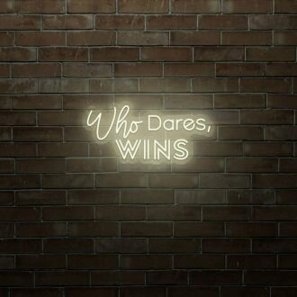 Who Dares Wins LED Neon Sign