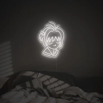Schönes Anime-Mädchen LED-Neonschild