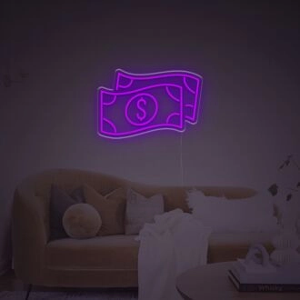 Dollar Money LED Neon Sign