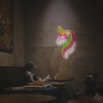 Colorful Unnico LED Neon Sign