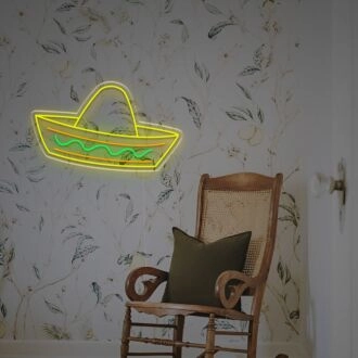 Mexican Hat LED Neon Sign