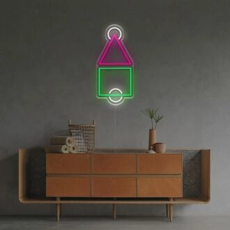 Squid Game Logo LED Neon Schild
