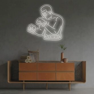Boxweltmeister Tyson LED-Neonschild