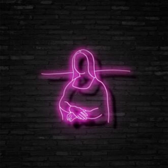 Mona Lisa Neon Sign