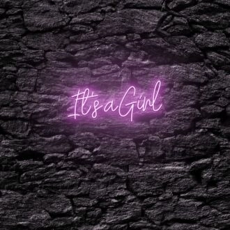 It's a girl LED Neon Sign