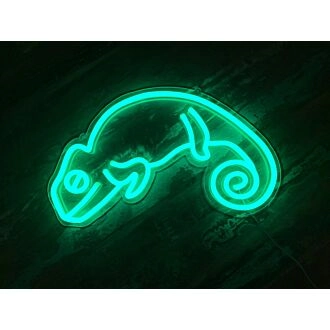 Chameleon Neon Sign