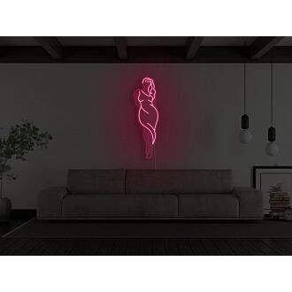 Goddess Figure Neon Sign