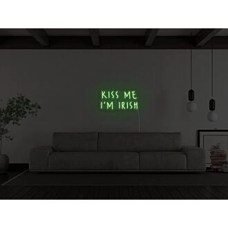 Kiss Me Im Irish Neon Sign