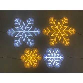 Snowflake Neon Sign