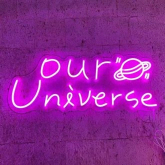 Bts Our Universe Neon Sign