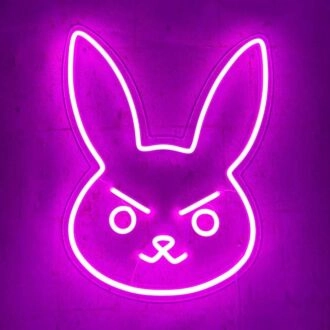 Dva Bunny Neonschild