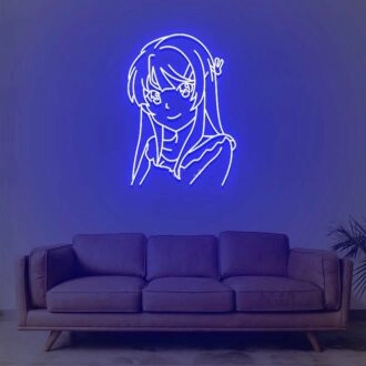 Mai Sakurajima 2 Neonzeichen