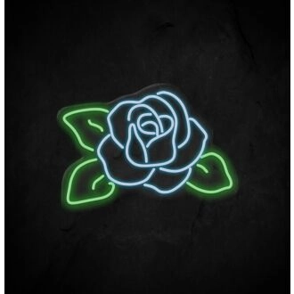 Rosa Neonschild