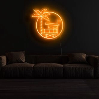 Santa Monica Neonschild