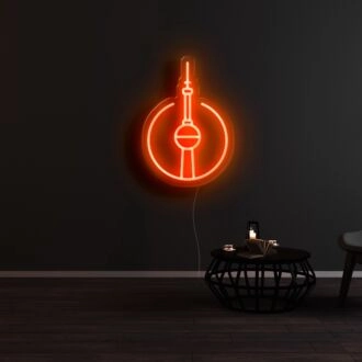 Neonschild der Ikone der Stadt Toronto