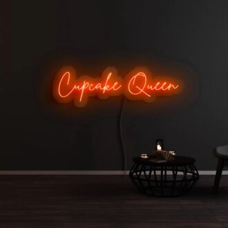 Cupcake Queen Neon Sign