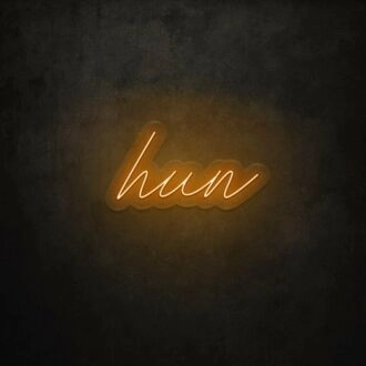 Hun LED Neon Sign
