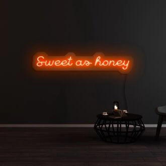 Sweet As Honey Neon Sign