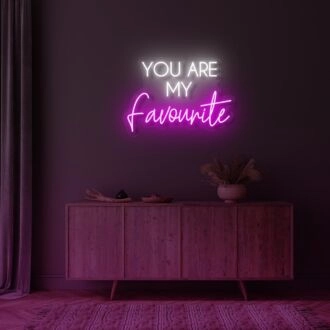 You Are My Favorite LED Neon Sign