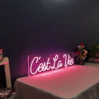Cest La Vie French Neon Sign