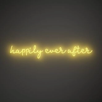 Happily Ever After V1 Neon Sign