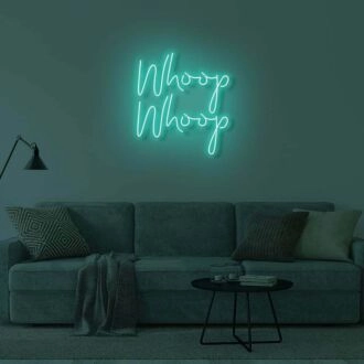 Whoop Whoop LED Sign