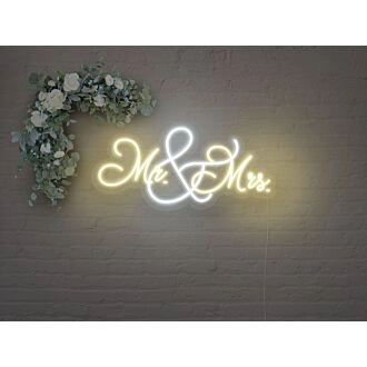 Mr And Mrs Neon Sign
