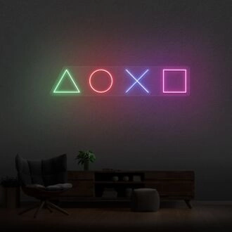 Playstation Game Neon Sign