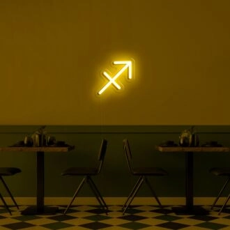 Schütze-Neonzeichen