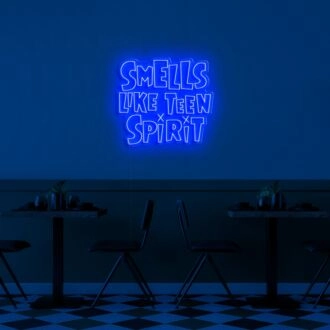 Smells Like Teen Spirit Neon Sign