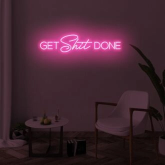 GET SHIT DONE LED Neon Sign