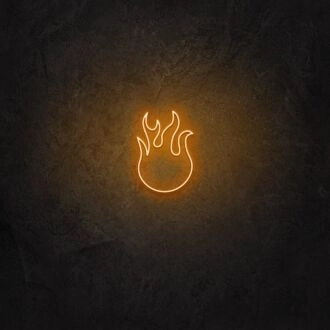 Flame LED Neon Sign