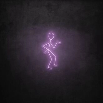 Dancing Stick Man LED Neon Sign