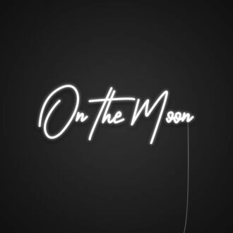 On The Moon Neon Sign