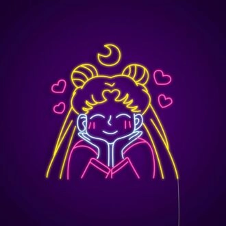 Sailor Moon Kawaii Neonschild