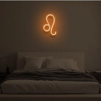 LEO" LED neon sign