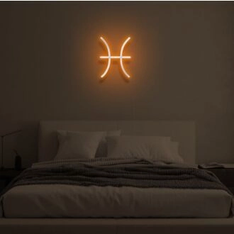 PISCES" LED neon sign