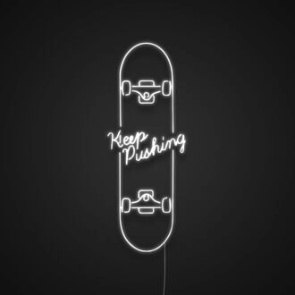 Skateboard Neon Sign