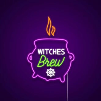 Witches Brew Neon Sign