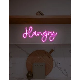 Hangry Neon Sign
