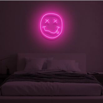 NIRVANA SMILEY FACE LED Neon Sign