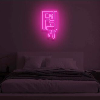 FENDI DRIP" LED neon sign